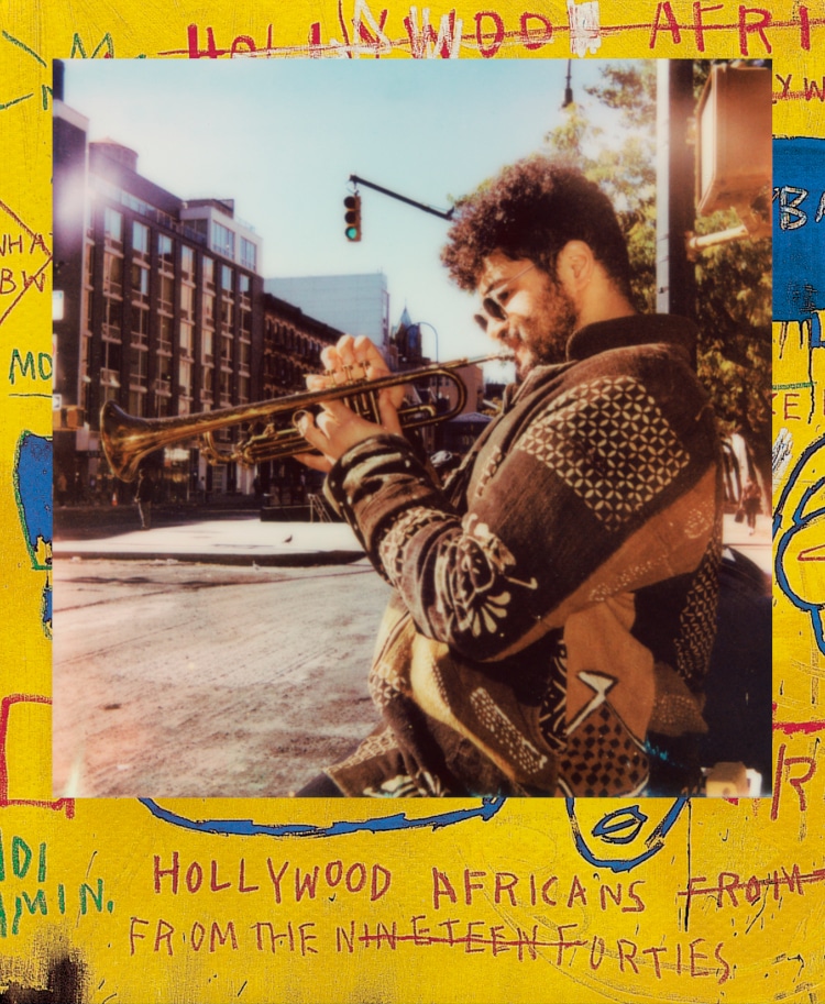 Polaroid x Basquiat film with image by Sabrina Santiago
